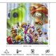 thumbnail image 2 of Plantas contra zombis-theme 4-Piece Shower Curtain Set with Rugs, Waterproof Bathroom Decor Set Includes Bath Mat, U-Shaped Rug, Toilet Lid Cover and Curtain with Hooks, 2 of 6