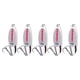 thumbnail image 4 of 5x Cucharas De Pesca Verticales Duros Spinnerbaits Cebos Para Lubinas Agua Dulce Agua Salada Plata 18g, 4 of 5