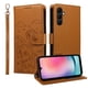 thumbnail image 1 of Funda Cartera para Samsung Galaxy A24 4G Perro Cachorro Grabado con Tarjetas Soporte Correa Marrón, 1 of 6