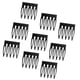 thumbnail image 1 of 100pcs mini dientes de metal peine del pelo clips chica mu?eca horquillas DIY Accs negro, 1 of 5