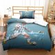 thumbnail image 1 of Messi Quilt Cover Bedding Sets, Football Superstars Print Single Double, 1 of 3