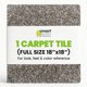thumbnail image 1 of Losetas De Alfombra Premium Plush Con Acolchado 22 5 Ft², 1 of 9