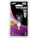 thumbnail image 1 of Bombilla halógena Feit T4 tubular, 50 W, 600 lm, blanco cálido, 1 paquete de 120 V, 1 of 2