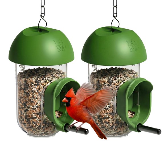 Alimentador para pájaros LO NA LOVE NATURE 2 unidades resistente al clima