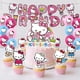 thumbnail image 5 of Decoración para magdalenas Jlemon Kawaii Cat de Party Supplies con decoración para tartas, 5 of 9