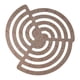 thumbnail image 5 of Regla Circular, Plantilla De Corte De Esquina De Cuero Redonda, Herramienta Artesanal De Cuero DIY, Estilo A, 5 of 5