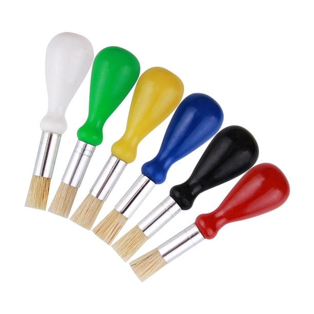 Pinceles para pintar, juegos de pinceles, pincel profesional de mango corto para óleo, pinceles de pintura artística para pintura acrílica y acuarela 6 pinceles para pintar.