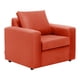 thumbnail image 2 of Sofa Kendy 1c Felpa 30 Naranja, 2 of 5