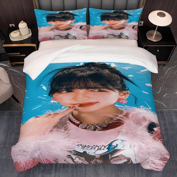 3pcs Karina Fashion Photo Pattern Bedding Duvet Cover and Pillowcases
