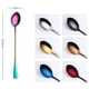 thumbnail image 2 of Cuchara colorida de acero inoxidable 410, cucharas de mango largo, cubiertos, herramientas para beber café, utensilios de cocina, envío directo, 2 of 5