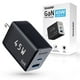 thumbnail image 1 of Sharp Cargador USB C 45W Negro, 1 of 3