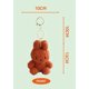 thumbnail image 4 of Llavero MSGlobal de 13 cm, peluche marrón y adorable, 4 of 4