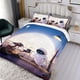 thumbnail image 3 of Wall E Conjunto de sábanas temático, trío de piezas, cómodo y amigable con la piel, diseño único, regalo de decoración para el hogar para familiares, amigos y fans,140cm *210cm, 3 of 6