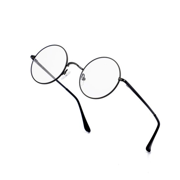 Gafas de bloqueo de luz azul EYLRIM con montura redonda de metal