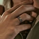 thumbnail image 3 of Silvery Ring Boys Trendy Niche Retro Men's Street Ring, 3 of 4