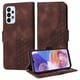 thumbnail image 1 of Carcasa FOXDOCK Samsung Galaxy A23 4G/5G de cuero PU, diseño acolchado clásico, protección contra caídas y rayones, 1 of 5
