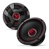 Pioneer Ts-M651Pro, Altavoces Para Coche, Rango Completo, Calidad De Sonido Nítida