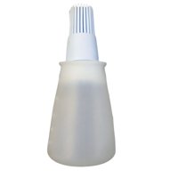 Disparo - Recipiente Flexible Con Brocha De Salsa Silicona Celeste