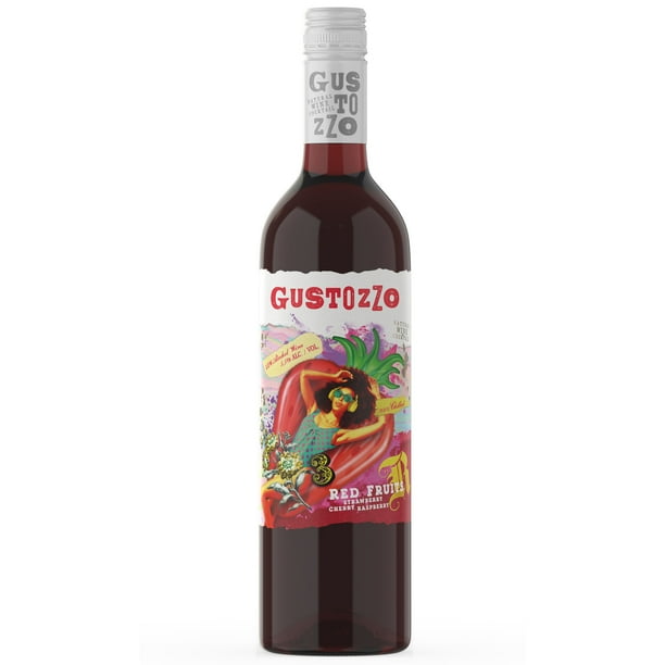 Le Primeur Vino Rosso Biologico 5本セット Coctel De Vino Red Fruits Gustozzo, 750 Ml | Lider