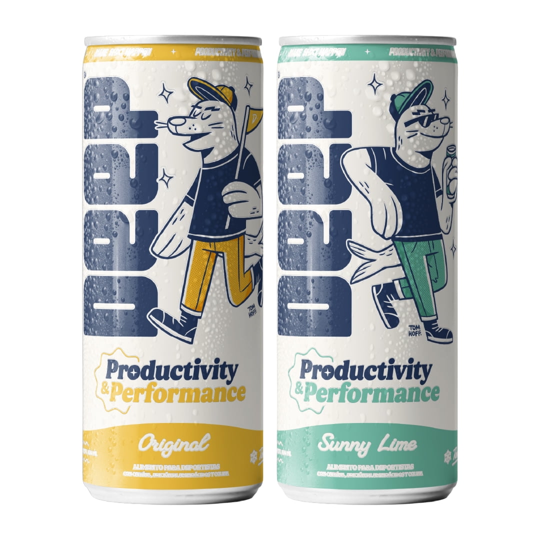Deep Productivity & Performance - Pack Mix 8x Deep Original Y Sunny Lime 250ml