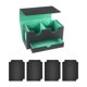 thumbnail image 2 of Caja Para Baraja De Cartas, Funda Protectora De Piel Sintética Con Cajón, Interior, Color Verde, 2 of 5