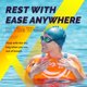thumbnail image 2 of Boya de Natación 2 en 1 y Bolsa Impermeable Sunlite Sports – Naranja, 2 of 7
