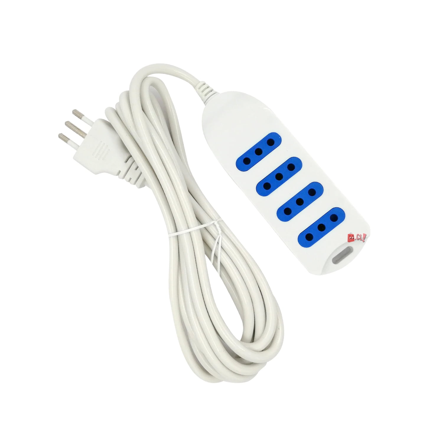 Dblue - Alargador Eléctrico 3mts Certificado Blanco - Ps