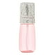 thumbnail image 2 of Botella de spray de perfume 60 ml Botella de bomba pequeña retro portátil vacía Herramienta de maquillaje delicada de viaje de acrílico Contenedor de , Rosado, 2 of 5