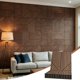 thumbnail image 1 of Paneles de Pared GESSOLANE Pack de 6 60 cm x 60 cm Marrón, 1 of 9