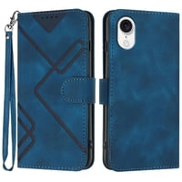 Funda Foxdock Para Iphone 16E – Tipo Libro Con Soporte, Billetera, Correa Y Diseño Elegante