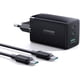thumbnail image 1 of Cargador Triple Puerto 65W con Cable 1.2 m (Negro) - JOYROOM, 1 of 7