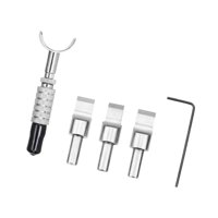 Bothyi - Cuchillo Para Tallar Cuero, Llave Para Artesanía En Cuero, Reemplazo De Cuchillas, Herramientas Artesanales De Cuero