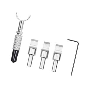 Bothyi - Cuchillo Para Tallar Cuero, Llave Para Artesanía En Cuero, Reemplazo De Cuchillas, Herramientas Artesanales De Cuero