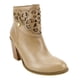thumbnail image 3 of Botín Exs Troquelado Cuero Beige, 3 of 6