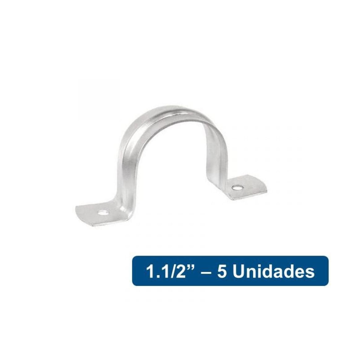 Volteck - Abrazaderas Omega Metálicas 1.1/2" 5un