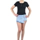 thumbnail image 2 of Top Acanalado Mujer Polera Manga Corta Fashion 061, 2 of 4