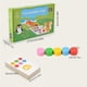 thumbnail image 2 of Montessori Kids Arithmetic Toys, Number Cognitive Intelligence Development Educational Early Learning Toy, Preschool Color Sorting Toddlers Beads Number Matching Game, Kindergarten Puzzle Toy, 2 of 2