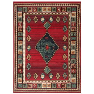 Cannon - Alfombra Zinnia Rojo 133X180