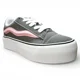 thumbnail image 3 of Zapatilla Mujer Gris Plataforma Lona Everix, 3 of 3