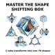 thumbnail image 4 of Caja de cambios Fidget Cube con forma de Shashibo con 36 imanes, diseño ártico, 4 of 8