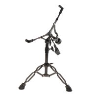 Bothyi - Soporte De Batería Accesorios De Aleación Altura Ajustable Percusión De Doble Refuerzo 22 Mm Negro
