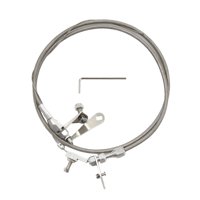 Ioensy - Accesorios De Repuesto De Accesorios De Cable Kickdown Trenzado C6 Para Todos Los Ford