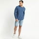 thumbnail image 1 of Sweater Cuello Redondo Azul piedra azul, 1 of 4