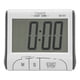 thumbnail image 1 of Reloj digital portátil con temporizador de cuenta regresiva y pantalla LCD grande para uso en cocina (batería incluida), 1 of 8