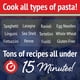 thumbnail image 5 of Cocina para microondas Fasta Pasta Original con tapa y colador, 5 of 9