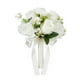 thumbnail image 2 of Ramo De Rosas Blancas, Ramo De Novia Artificial Para Centro De Mesa De Boda Y Fiesta, 2 of 3