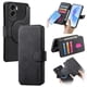 thumbnail image 1 of Funda Billetera Magnética para Honor 90 Lite Soporte Tarjetas Desmontable Negro, 1 of 6