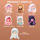 thumbnail image 2 of Figura de Peluche BEEMAI Antu Cute Petite 9.5-11 cm Set, 2 of 9