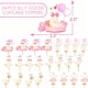 thumbnail image 5 of Decoración para cupcakes, color rosa con forma de ganso, 24 unidades, decoración de cumpleaños para, 5 of 5
