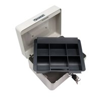 Hand - Caja De Seguridad Metálica 6 Pulgadas 15X12X8Cms - Ps